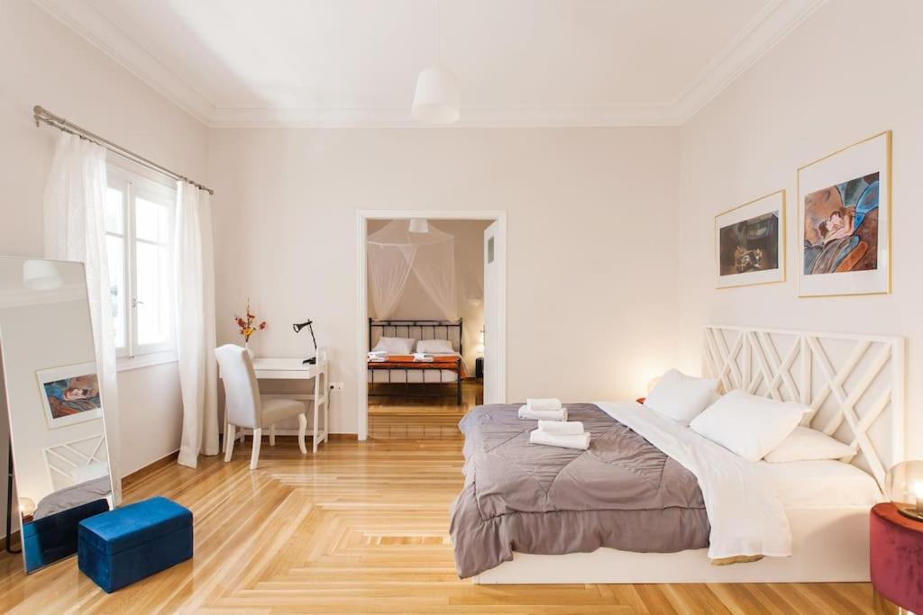 아테네 Splendid Full 5Bdr/3Bath/2Kitchens Mansion In Ath 아파트 외부 사진