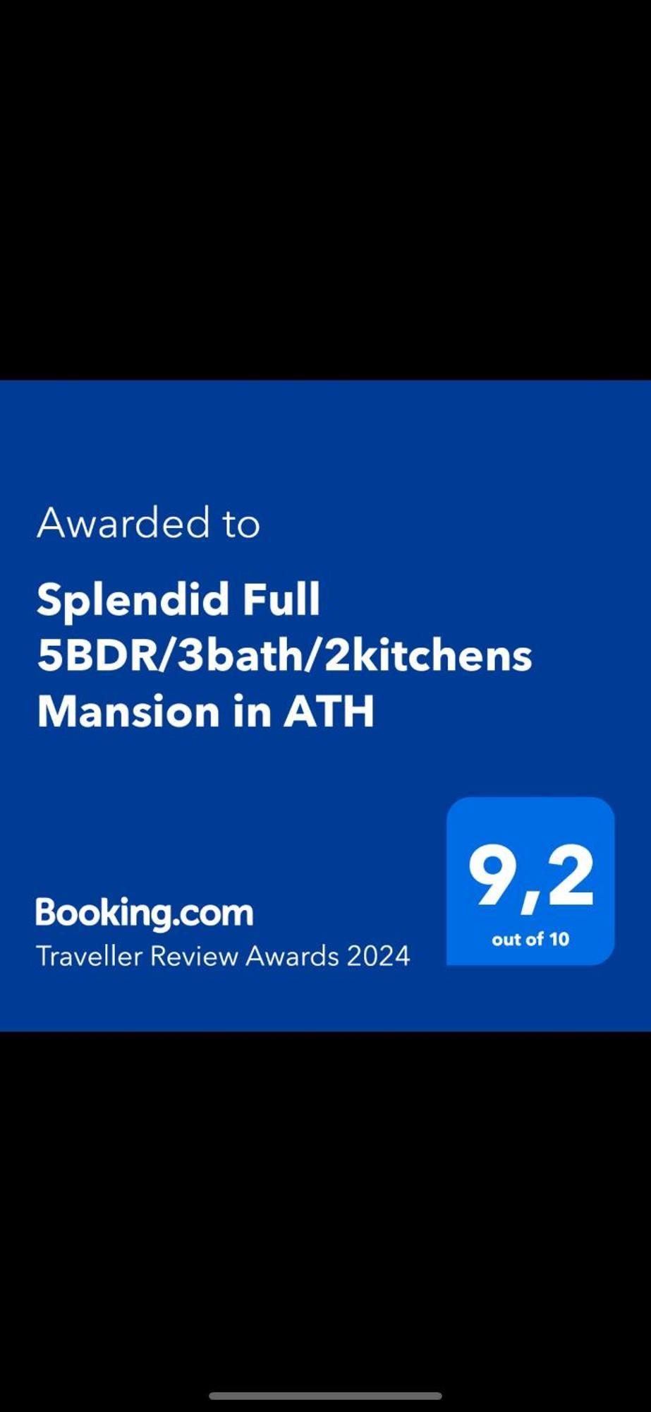 아테네 Splendid Full 5Bdr/3Bath/2Kitchens Mansion In Ath 아파트 외부 사진